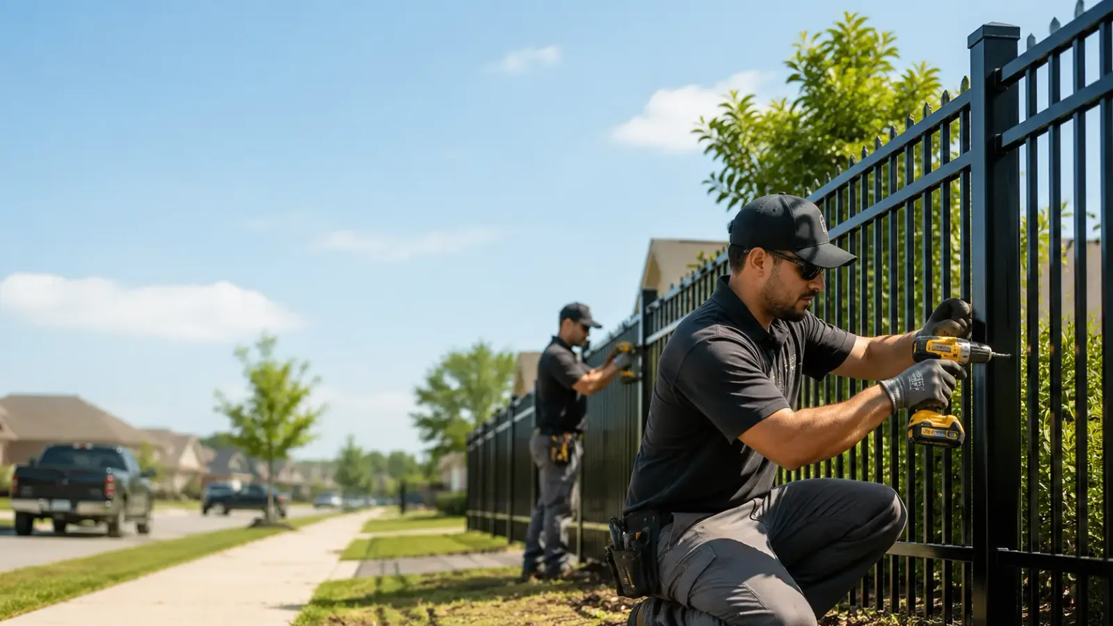 Metal Fence Installation in Bloomingdale, NY